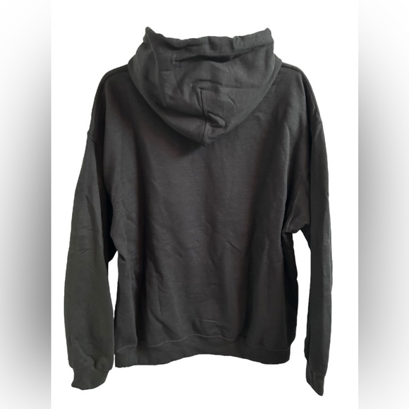 GILDAN Heavy Hooded Unisex “Cranky” Bicycle Sweatshirt In Retro Black Sz L✨NWOT✨ - Picture 4 of 7